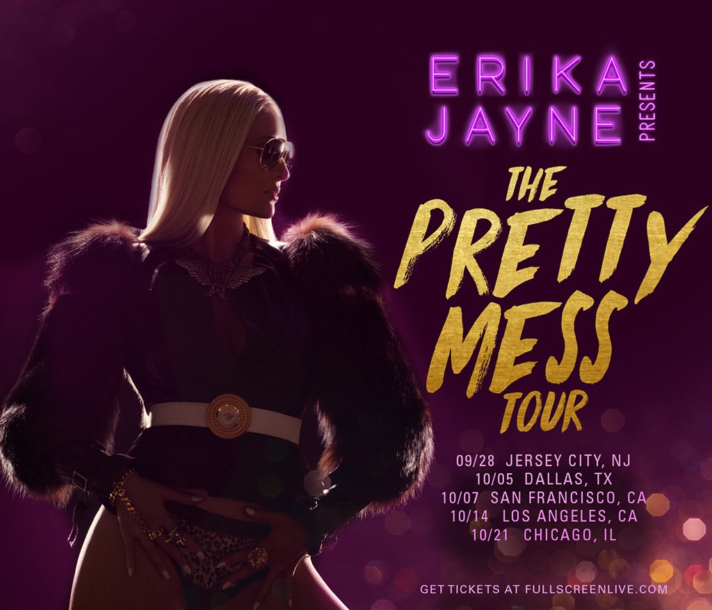 RHOBH's Erika Jayne Announces the Pretty Mess Tour E! Online UK